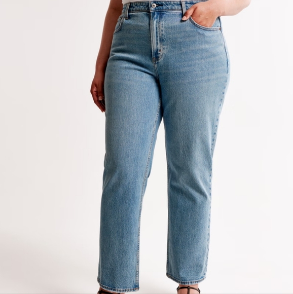 Abercrombie & Fitch vintage straight high rise 26 short - Picture 2 of 6